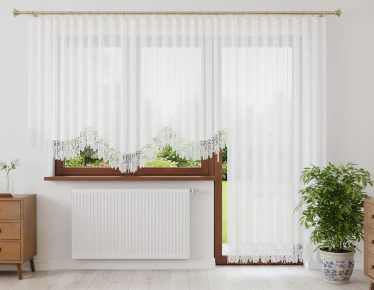 Róża komplet firan na okno i drzwi balkonowe 500 x 150 cm i 200 x 250 cm wzór 2 .jpeg