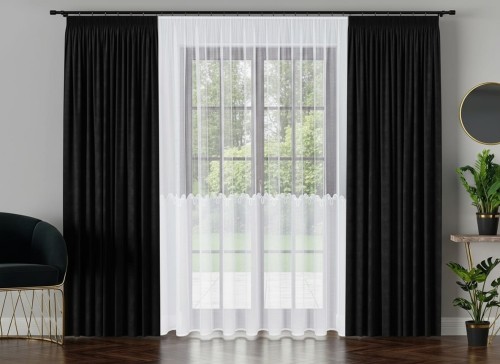 Komplet zasłon Milas z firaną Kornelią 500 x 250 cm - czarny.jpeg