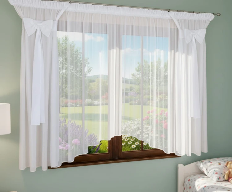 Komplet zasłon z kokardami + firana 300 x 160cm w łuk.jpeg