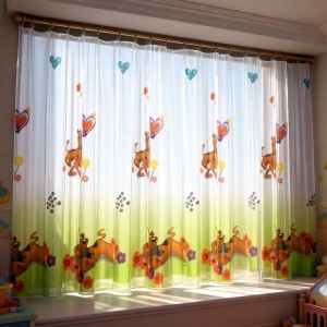 Bajkowa firana - Scooby Doo - 330 x 160 cm.jpeg