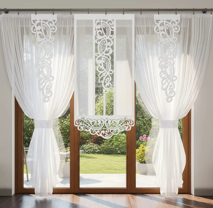 Astor Komplet firan 77x160 cm 1 szt, 30x110 cm - 2 szt, firany 290x250 cm - 2 szt.jpeg